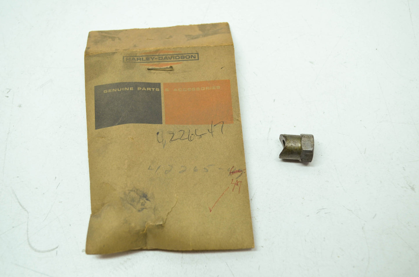NEW OEM Harley Davidson AMF Brake Cable Rod Adjusting Nut 42265-47 NOS
