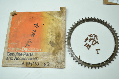 NEW OEM Harley Davidson AMF Rear Wheel Sprocket 51T 54-78 Sportster 41470-62 NOS