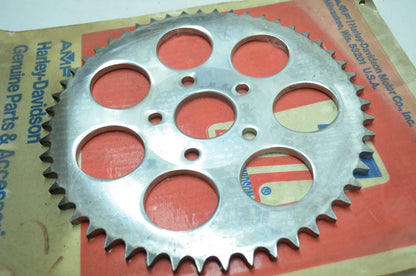 OEM Harley-Davidson 41470-78 Chrome Rear Wheel Sprocket NOS