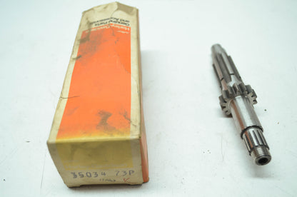 NEW OEM Harley Aermacchi Transmission Main Shaft 73-75 Z-90 X-90 35034-73P NOS