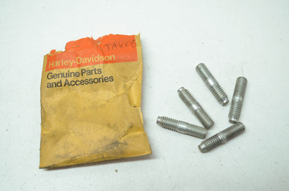 AMF Transmission Side Cover Studs Qty 5 NOS