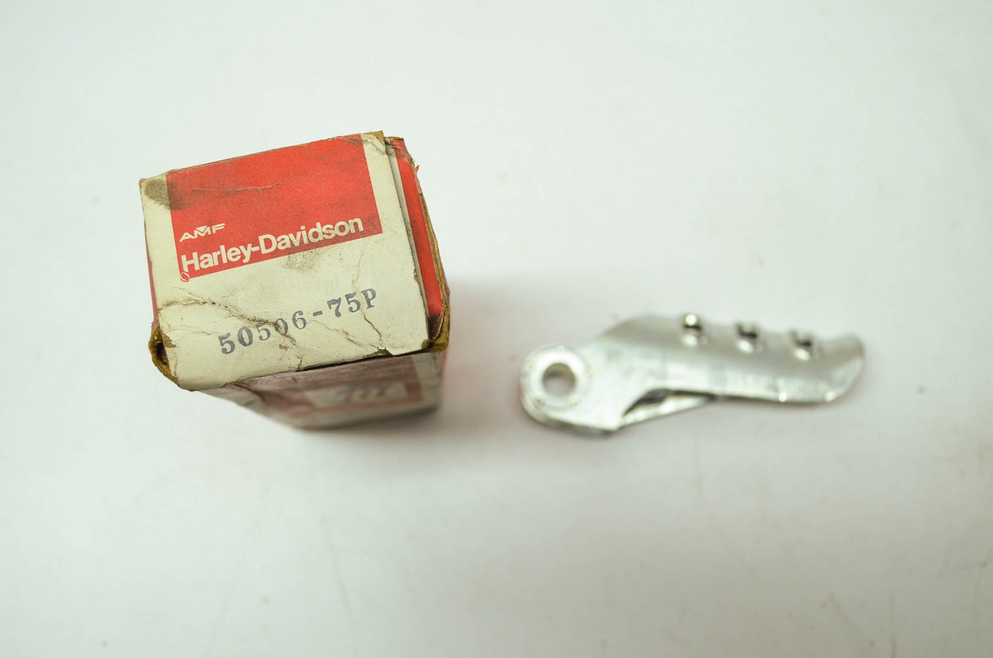 NEW OEM Harley Aermacchi Left Foot Rest Peg 50506-75P NOS