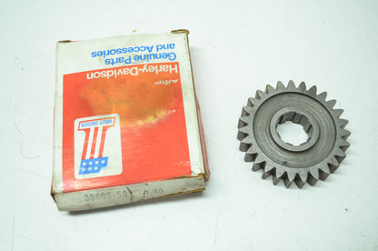 OEM Harley-Davidson 35695-58 Countershaft Drive Gear NOS