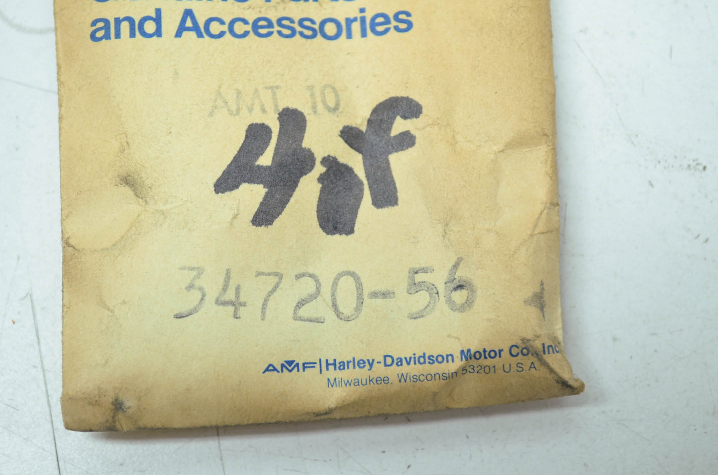 OEM Harley-Davidson 34720-56 Screw Qty 4 NOS