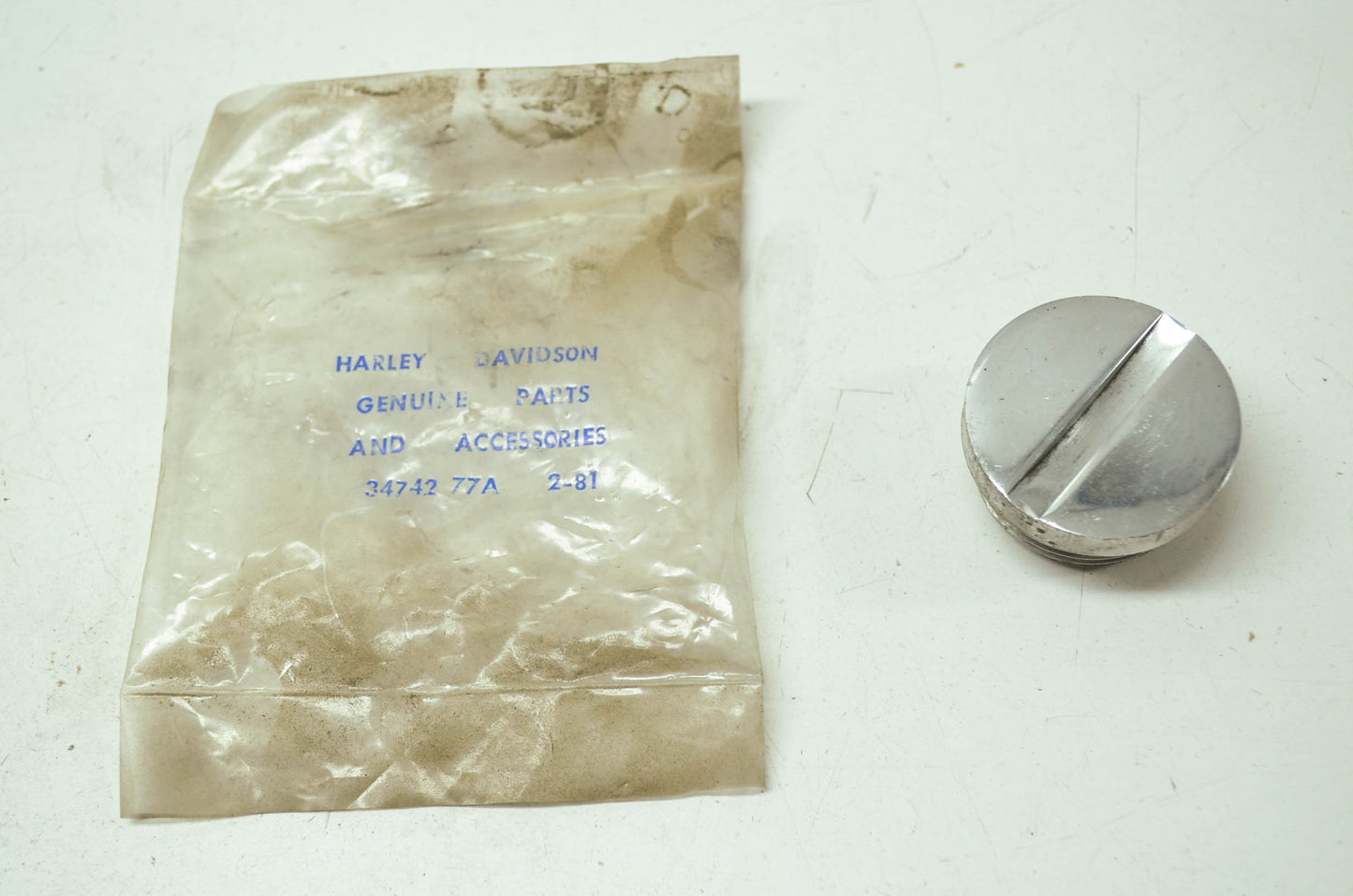 AMF Oil Fill Clutch Adjuster Plug NOS