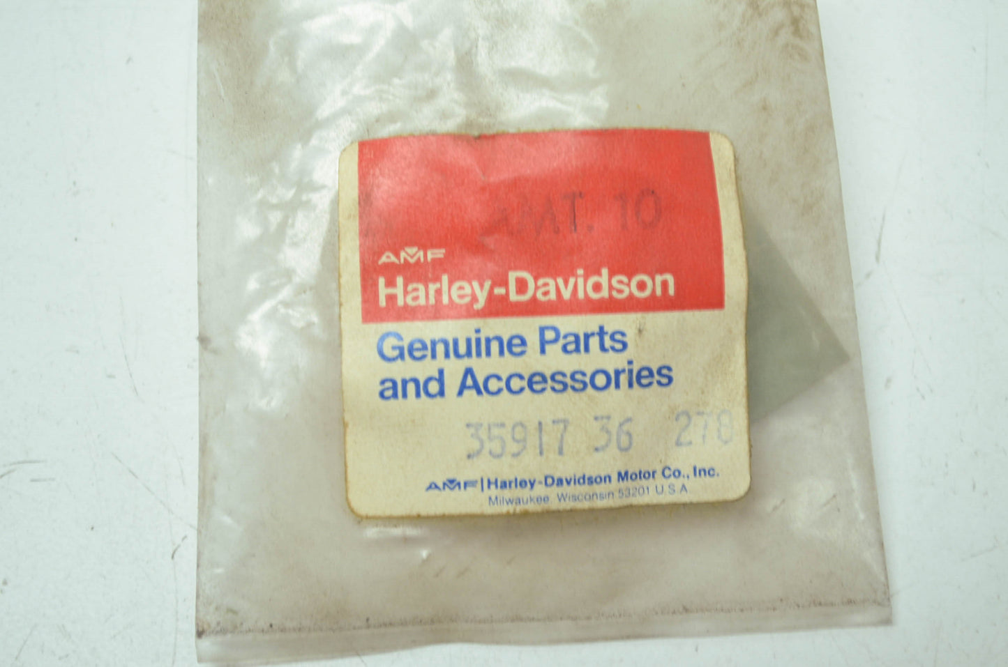 OEM Harley-Davidson 35917-36 Countershaft Retainer Washer NOS