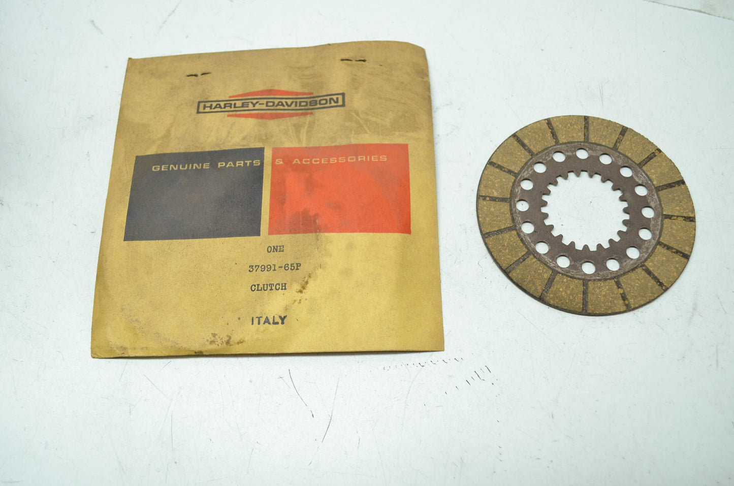 Harley Aermacchi Clutch Driven Plate Leggero M50 M65 NOS