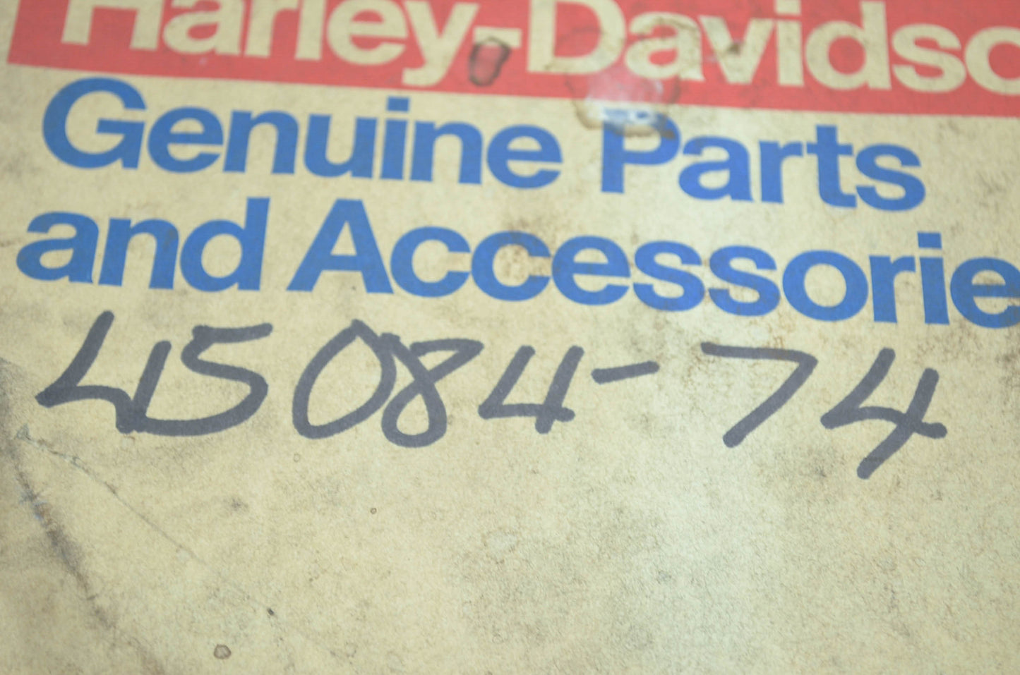 NEW OEM Harley Davidson AMF Front Brake Cable 45084-74 NOS
