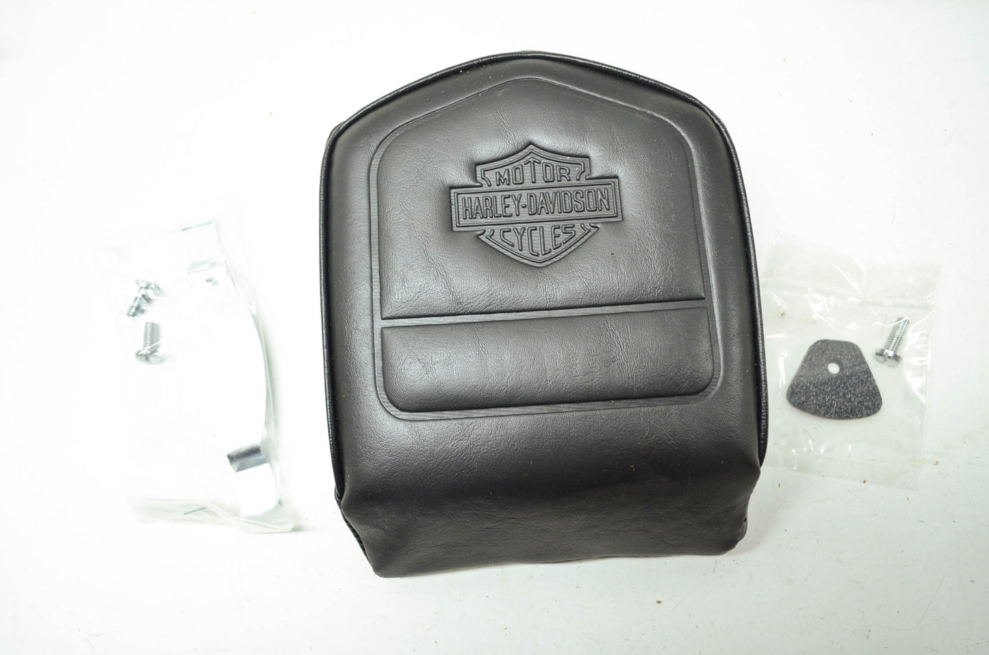 NEW OEM Harley Davidson AMF Sissy Bar Pad Backrest Black Shovelhead 52412-79 NOS
