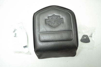 NEW OEM Harley Davidson AMF Sissy Bar Pad Backrest Black Shovelhead 52412-79 NOS