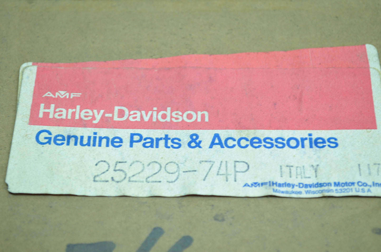 NEW OEM Harley Aermacchi Primary Cover 75-78 SX SS 250 25229-74P NOS