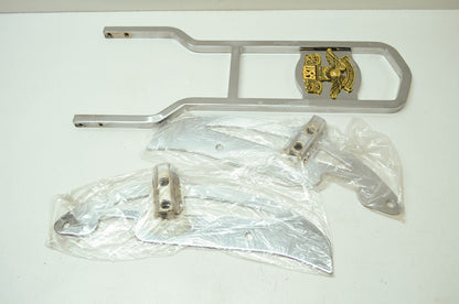 NEW OEM Harley Davidson Sissy Bar Kit Gold Eagle FX FXE FXS 52571-77 NOS
