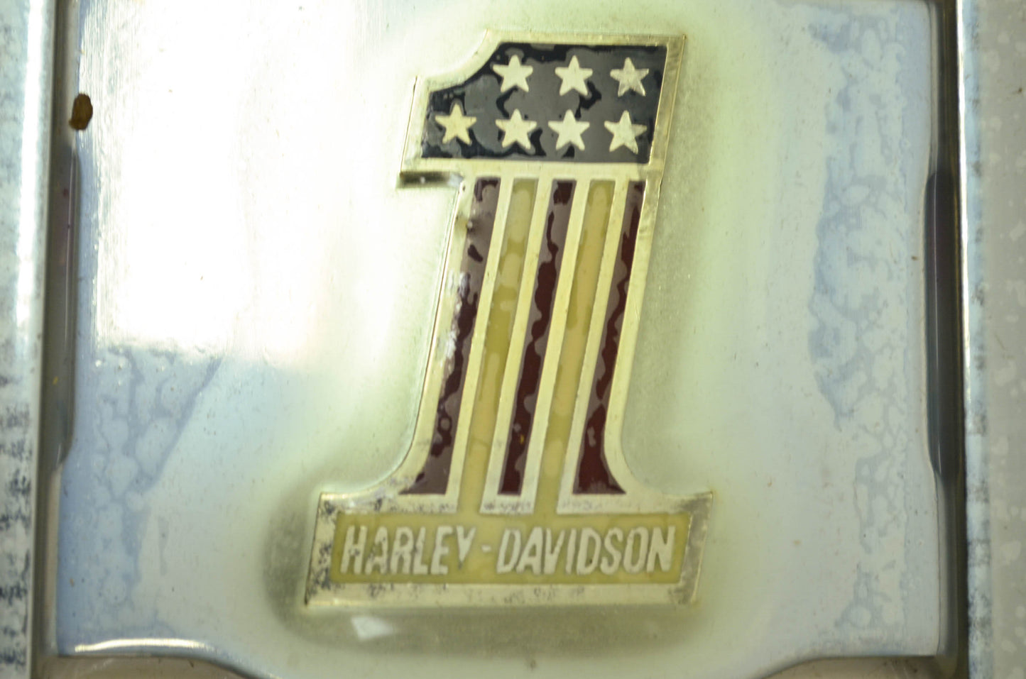 NEW OEM Harley Davidson Sissy Bar Upright Silver NO. 1 72-81 FX 53562-81 NOS