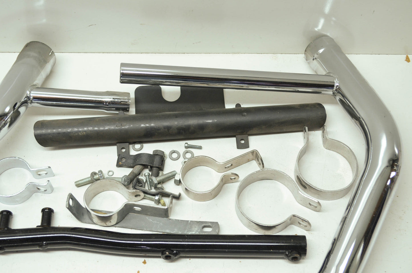 NEW OEM Harley Davidson Dual Exhaust Muffler Pipe Kit SSS Sportster 65207-75 NOS