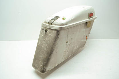 OEM Harley Davidson Saddle Bag White & Key 90928-63C