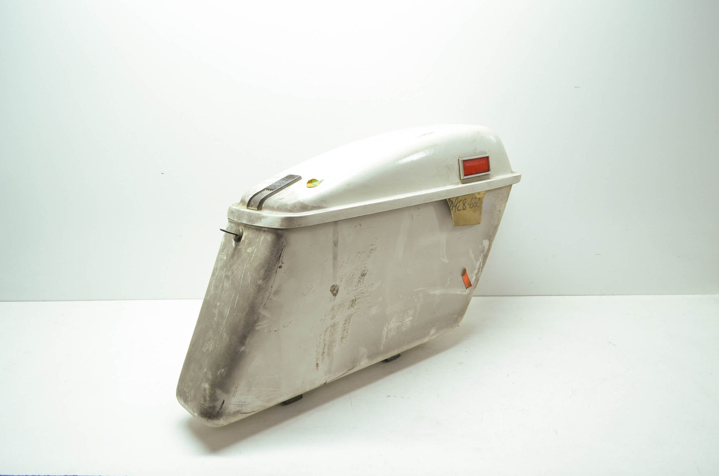 OEM Harley Davidson Saddle Bag White & Key 90928-63C