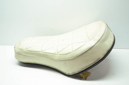 Super Deluxe Buddy Seat White NOS