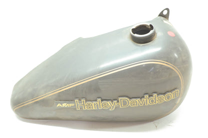 Fuel Tank Gold Pinstripe FL FLH NOS