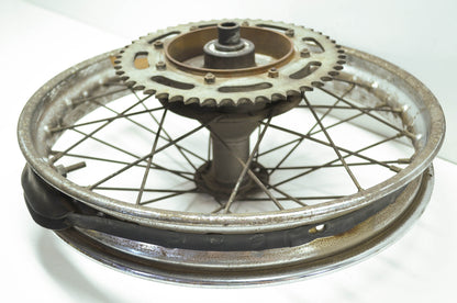 Harley Aermacchi Wheel Rear Rim with Sprocket 18' 74-78 SS SX 175 250 NOS