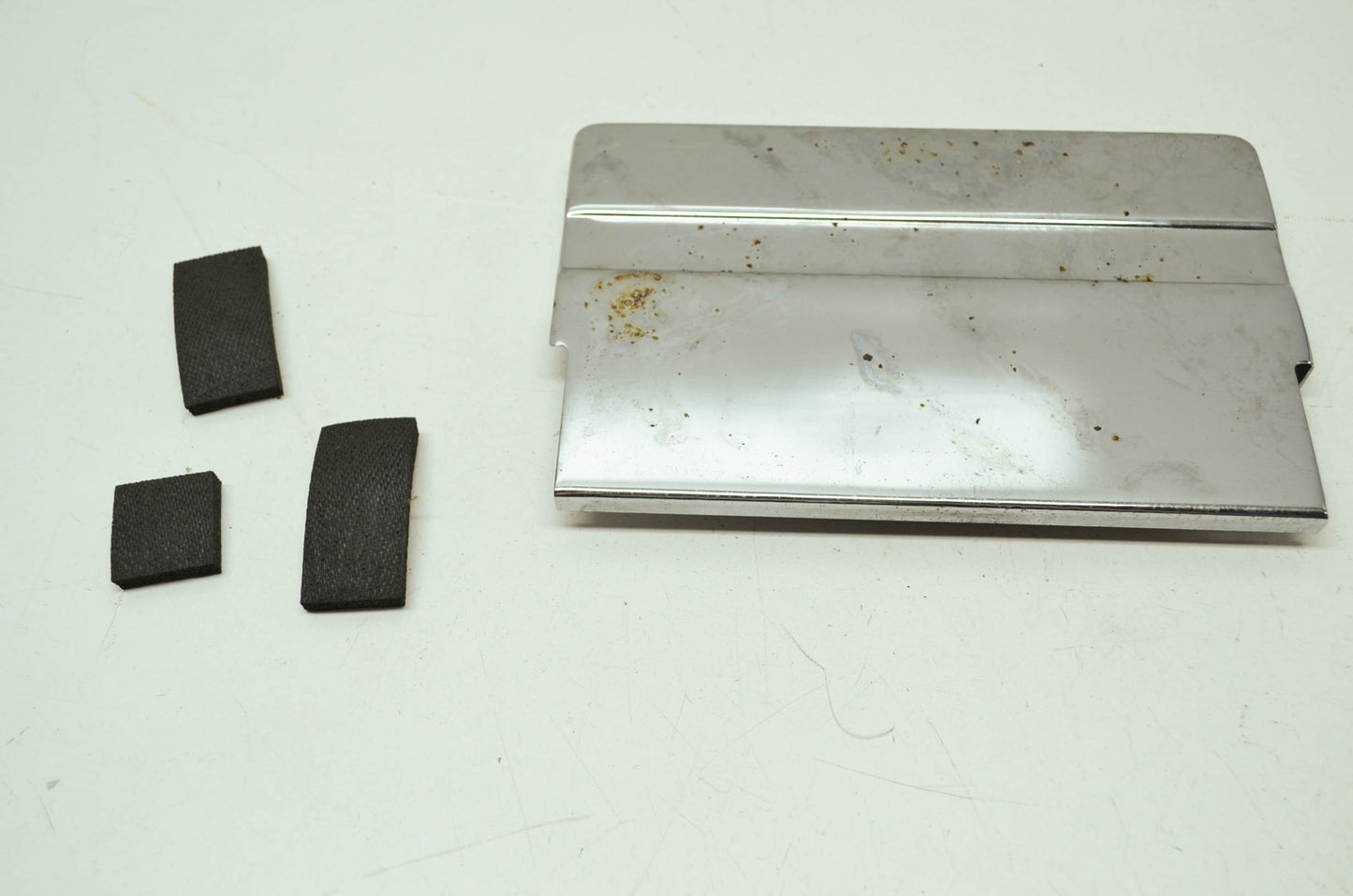 Chrome Battery Top Cover 65-84 Shovelhead NOS