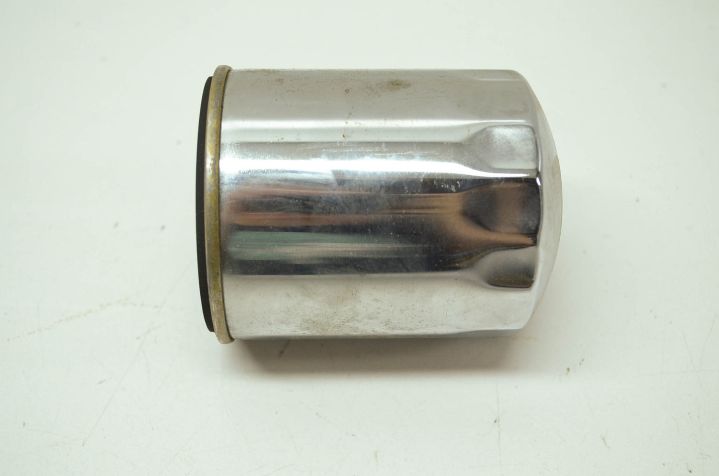 OEM Harley-Davidson 63796-77 Spin-On Chrome Oil Filter NOS