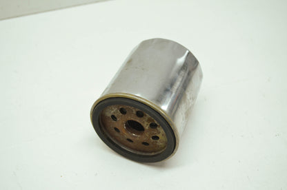 OEM Harley-Davidson 63796-77 Spin-On Chrome Oil Filter NOS