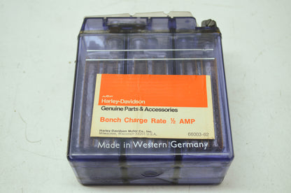 NEW OEM Harley Davidson 6 Volt Battery 66003-62 NOS