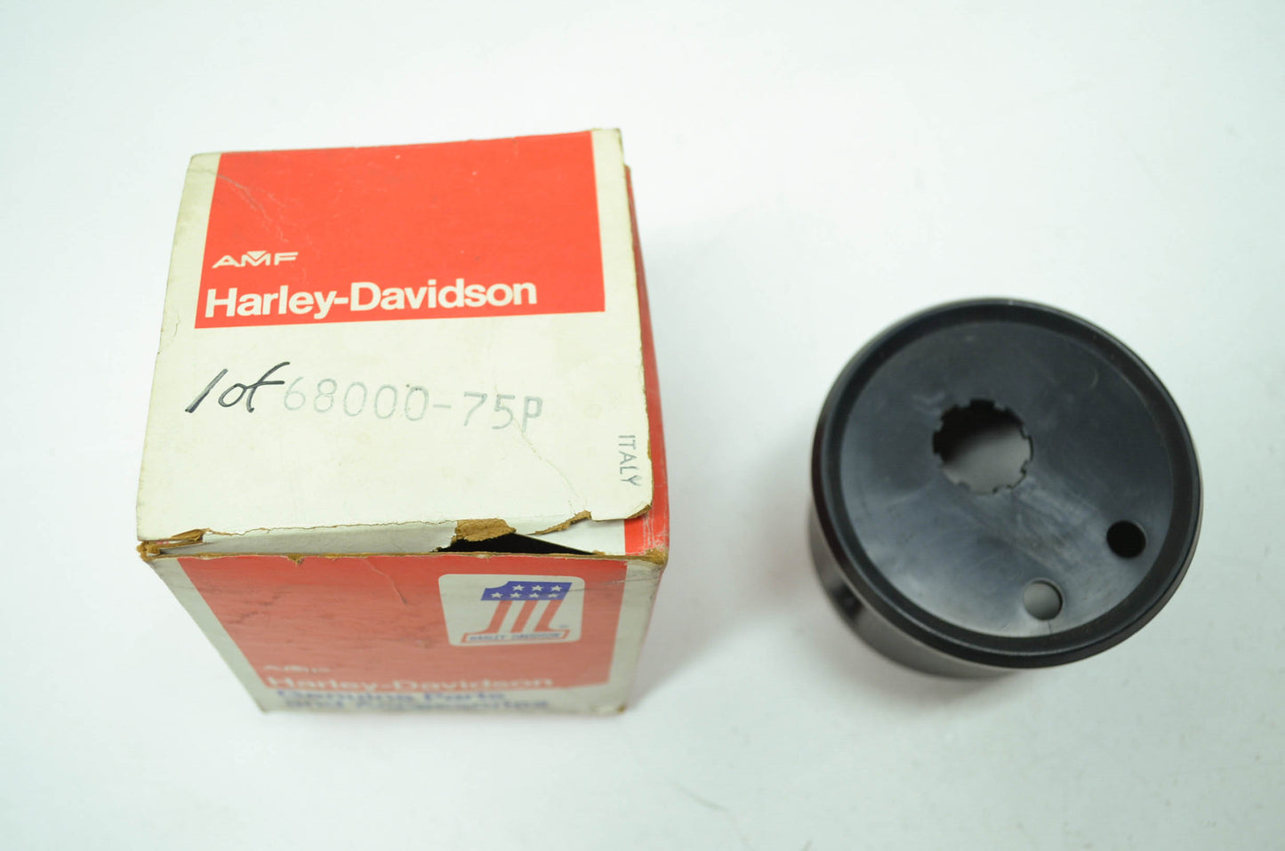 Harley Aermacchi Ignition Switch Light Mounting Cover 75-78 SX SXT SS 125 NOS