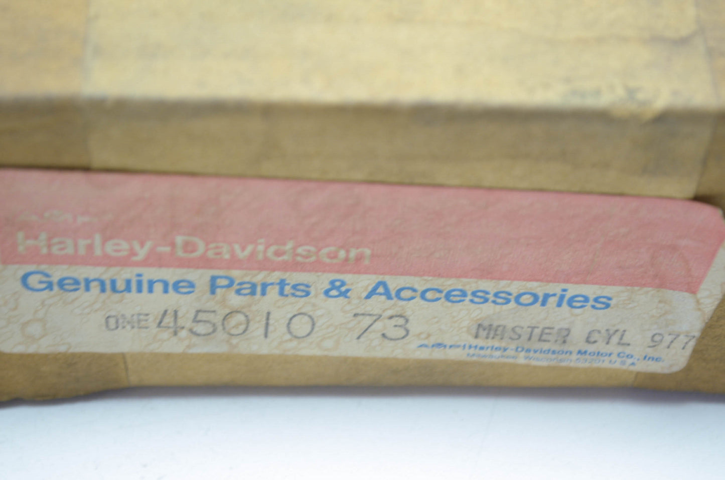 NEW OEM Harley Davidson Master Cylinder 72-81 Shovelhead 45010-73 NOS