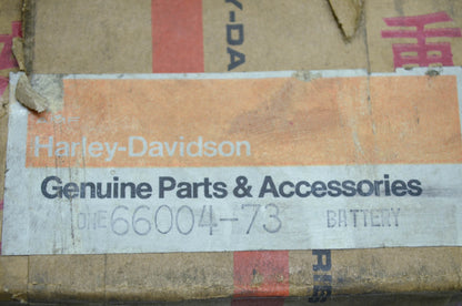NEW OEM Yuasa Harley Davidson Battery 66004-73 NOS