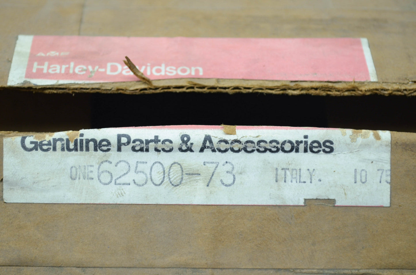 NEW OEM Harley Davidson Oil Tank & Window Assembly X90 Z90 62500-73 NOS