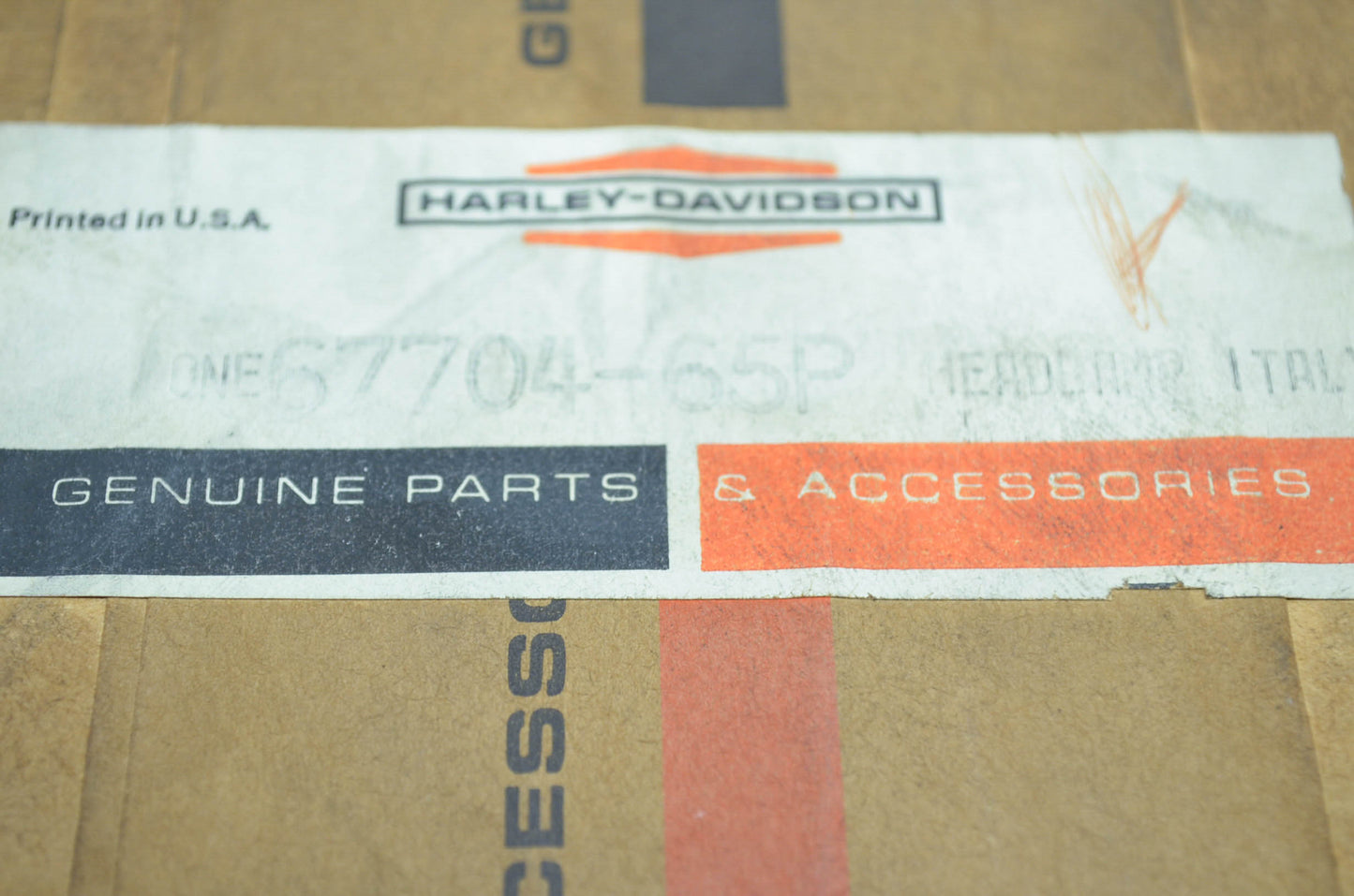 Harley Aermacchi Head Light Sealed Beam 65-69 M50 M50S M65 M65S Leggero NOS