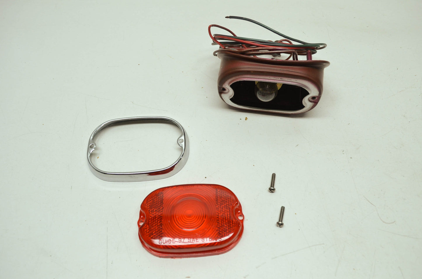 NEW OEM Harley Davidson Taillight Assembly Red Panhead Shovelhead 68010-64B NOS