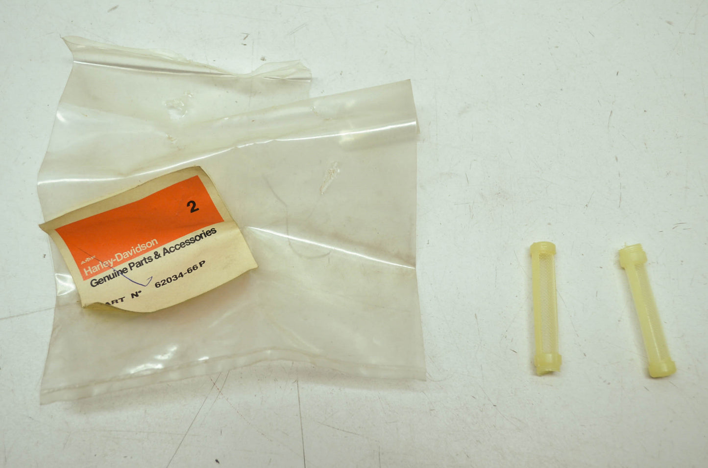 Harley Aermacchi Fuel Tank Strainer Screen Qty 2 NOS