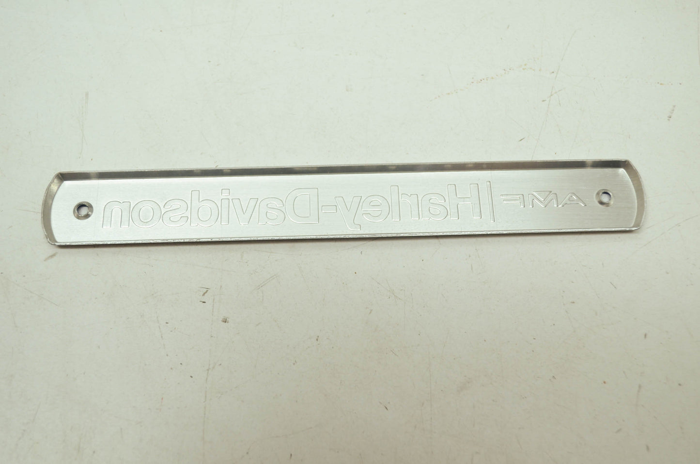 OEM Harley-Davidson 61797-77 Blue Nameplate NOS