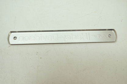 OEM Harley-Davidson 61797-77 Blue Nameplate NOS