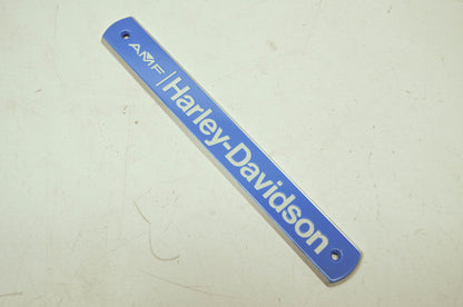 OEM Harley-Davidson 61797-77 Blue Nameplate NOS