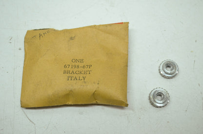 Harley Aermacchi Gauge Nuts Qty 2 NOS
