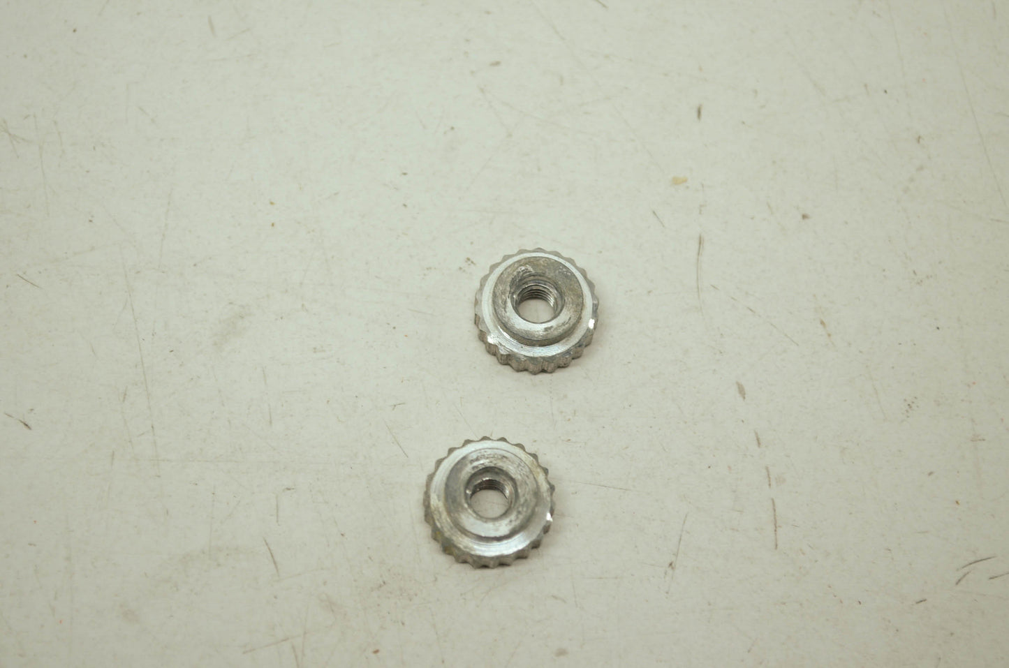 Harley Aermacchi Gauge Nuts Qty 2 NOS
