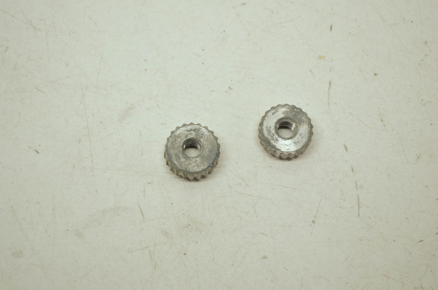 Harley Aermacchi Gauge Nuts Qty 2 NOS