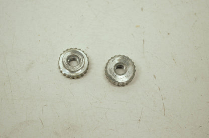 Harley Aermacchi Gauge Nuts Qty 2 NOS