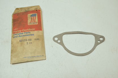 OEM Harley-Davidson 60559-80 Oil Deflector Gasket NOS