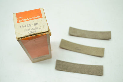 NEW OEM Harley Davidson Brake Shoe Pad Lining Kit & Extra 44425-68 NOS