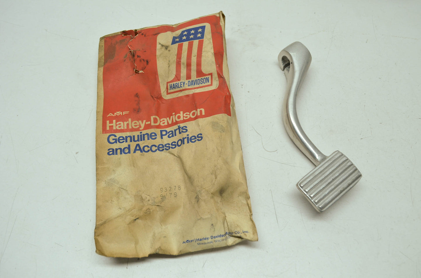 NEW OEM Harley Davidson Brake Pedal 93278 NOS