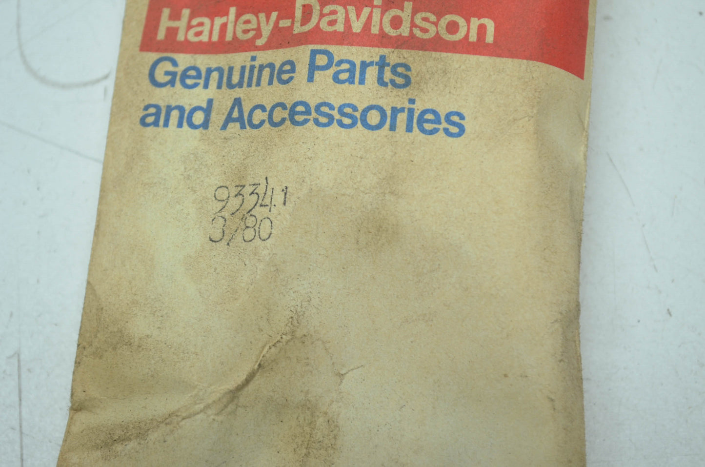 NEW OEM Harley Davidson AMF Warning Decal 93341 NOS
