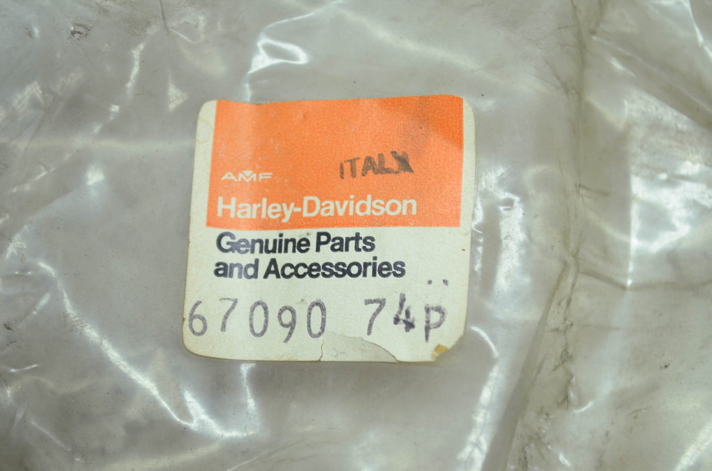 NEW OEM Harley Aermacchi Speedometer Bracket 74 75 SX125 SXT125 67090-74P NOS