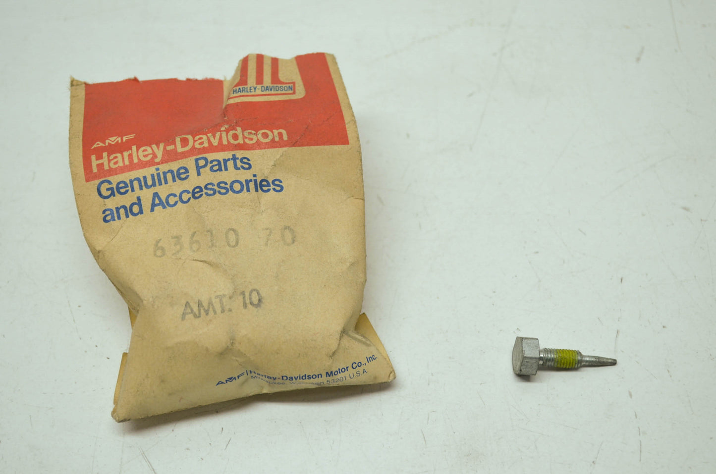 AMF Oiler Adjuster Screw NOS