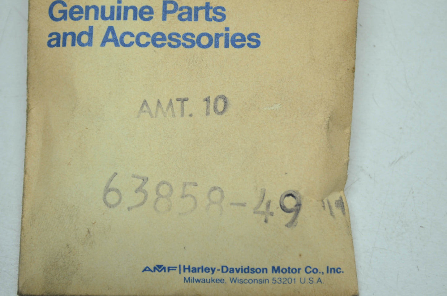 OEM Harley-Davidson 63858-49 Rocker Box Gasket Qty 19 NOS