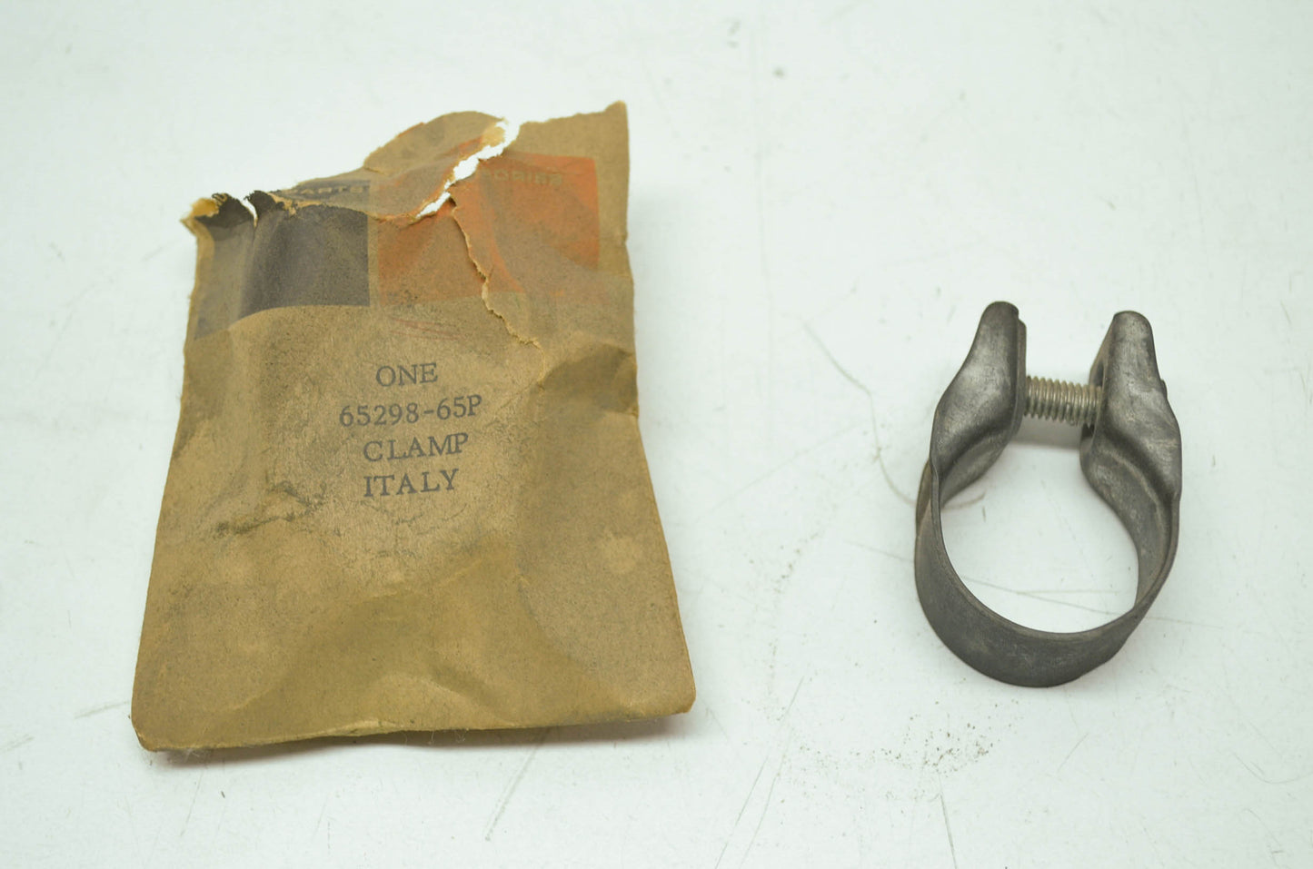 NEW OEM Harley Aermacchi Exhaust Clamp 65-66 Leggero 65298-65P NOS