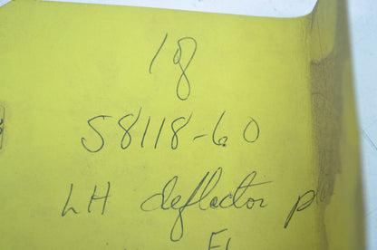 Left Plate NOS